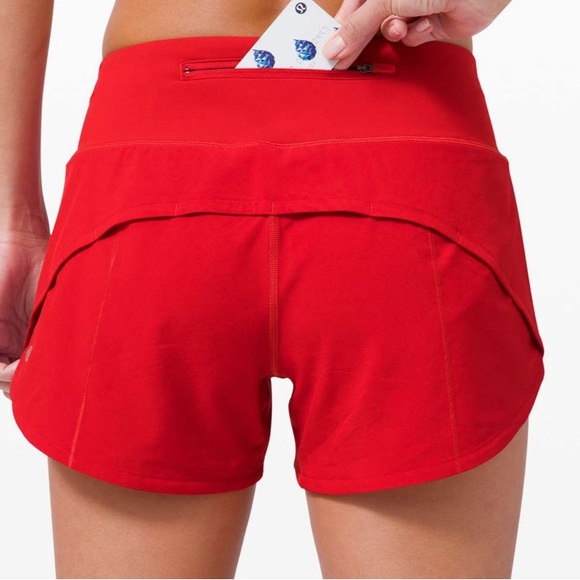 Lululemon Speed Up Short Long *4" Updated Fit
Dark Red - Picture 1 of 5